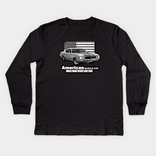 Buick Gran Sport GSX American Muscle Car 60s 70s Old is Gold Kids Long Sleeve T-Shirt